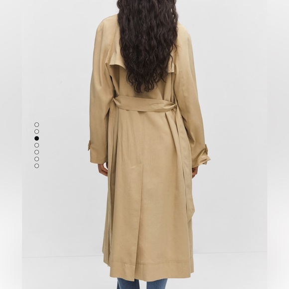 selling mango trench perfect for spring!! - Picture 4 of 10
